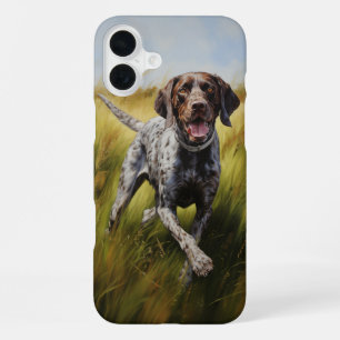 German Shorthaired Pointer iPhone 16 Plus Case