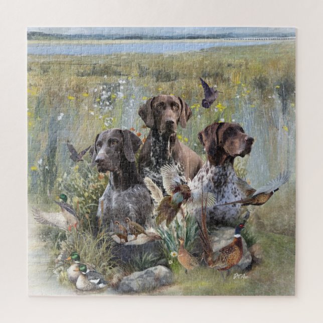 German Shorthaired Pointer  Jigsaw Puzzle (Vertical)