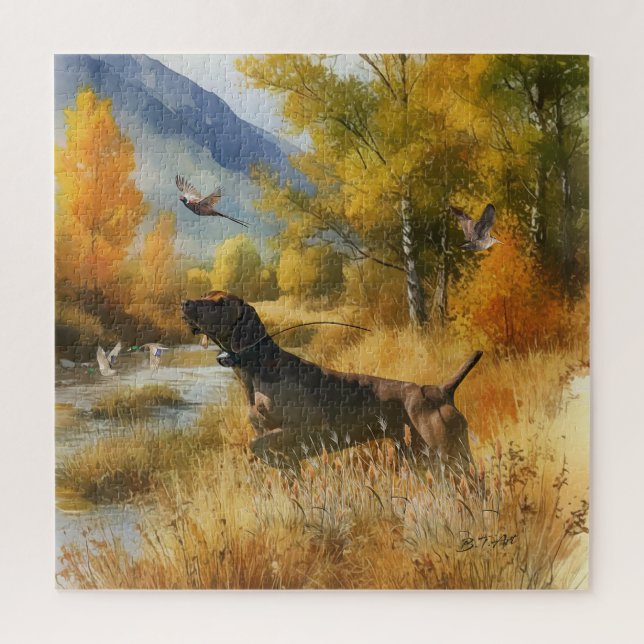German Shorthaired Pointer  Jigsaw Puzzle (Vertical)
