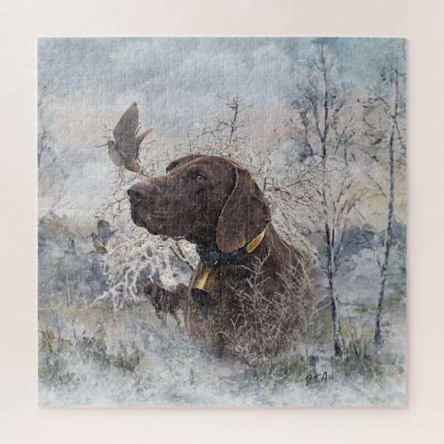 German Shorthaired Pointer Jigsaw Puzzle (Vertical)