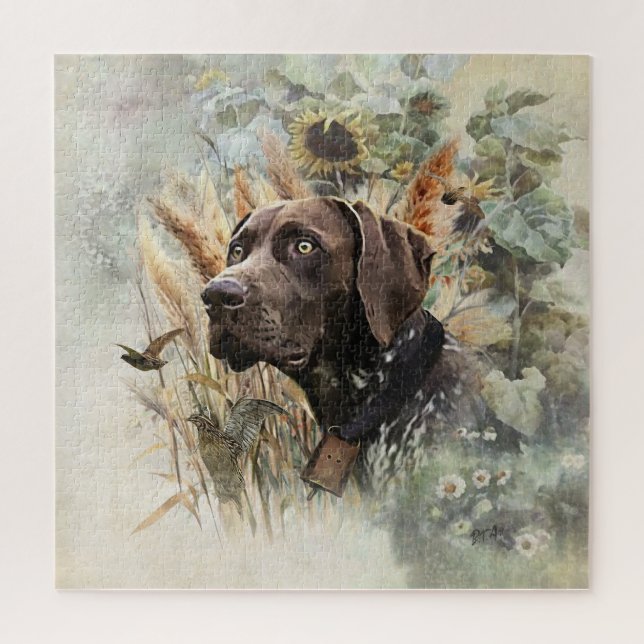 German Shorthaired Pointer Jigsaw Puzzle (Vertical)