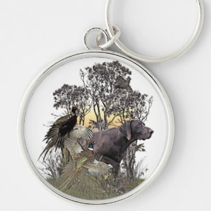 German Shorthaired Pointer Keychain