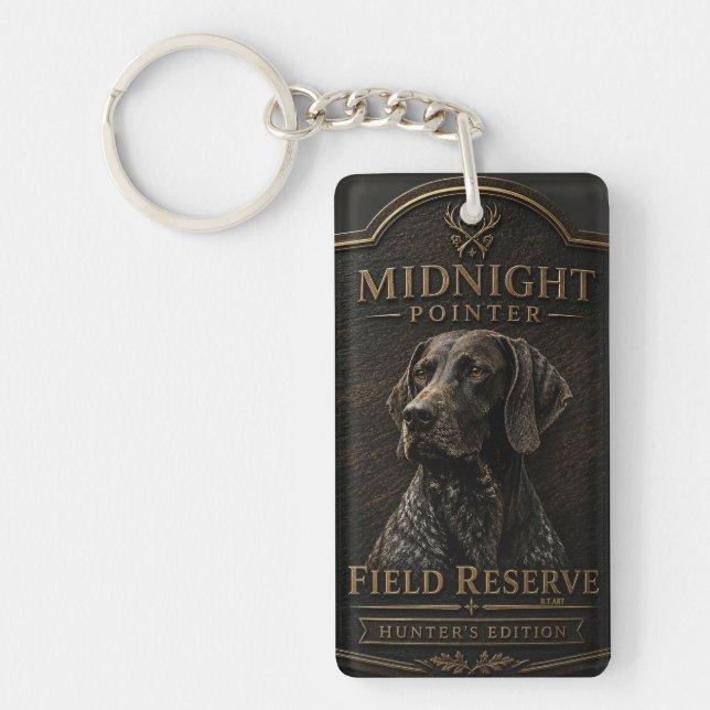 German Shorthaired Pointer  Keychain (Front)
