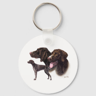 German Shorthaired Pointer Keychain