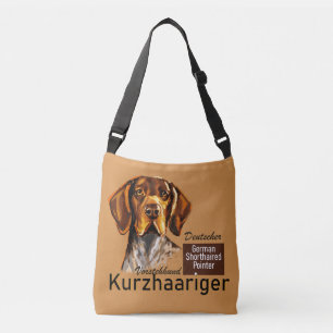 German Shorthaired Pointer Kurzhaar Crossbody Bag