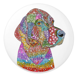 German Shorthaired Pointer Lover  Ceramic Knob