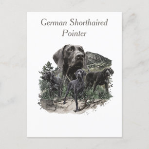 German Shorthaired Pointer Lovers Postcard