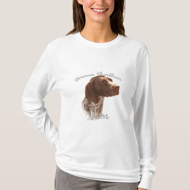 German Shorthaired Pointer Mom 2 T-Shirt (Front)