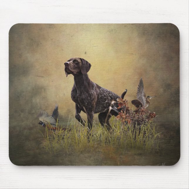 German Shorthaired Pointer   Mouse Pad (Front)