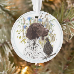 German shorthaired pointer ornament