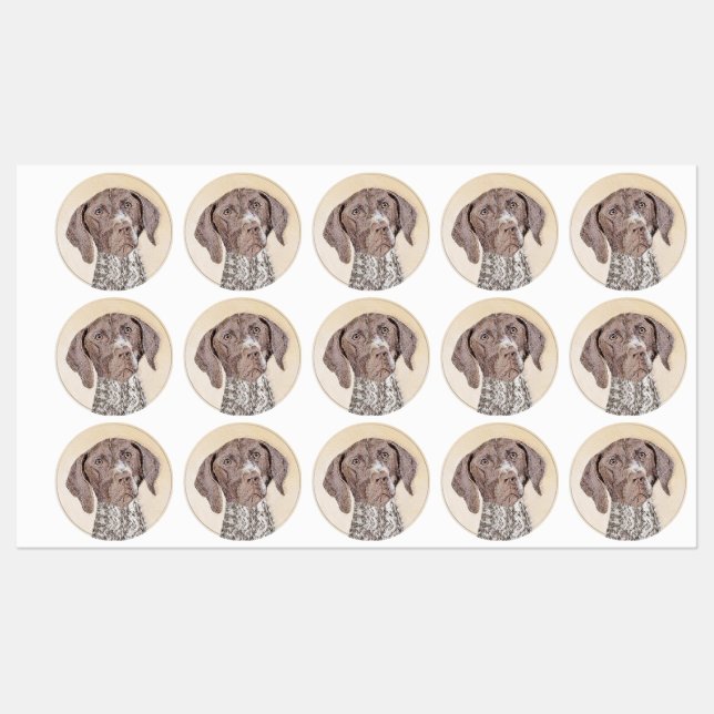 German Shorthaired Pointer Painting - Dog Art (Sheet)