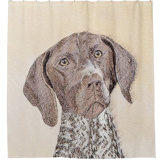 German Shorthaired Pointer Painting - Original Art (Front)