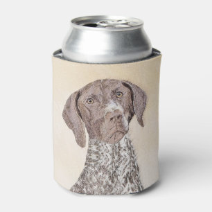 German Shorthaired Pointer Painting - Original Art Can Cooler