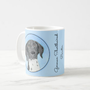 German Shorthaired Pointer Painting - Original Art Coffee Mug