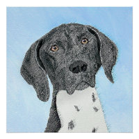 German Shorthaired Pointer Painting - Original Art