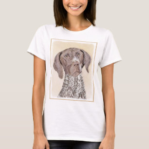 German Shorthaired Pointer Painting - Original Art T-Shirt