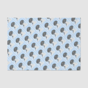 German Shorthaired Pointer Painting - Original Art Tissue Paper