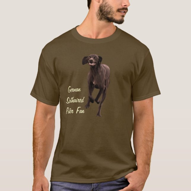 German Shorthaired Pointer Pet-lover Apparel T-Shirt (Front)