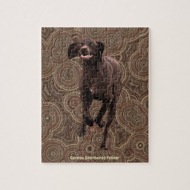 German Shorthaired Pointer Pet-lover Jigsaw Puzzle (Vertical)