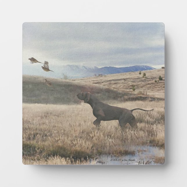 German Shorthaired Pointer    Plaque (Front)