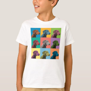 German Shorthaired Pointer Pop-Art Kids T-Shirt
