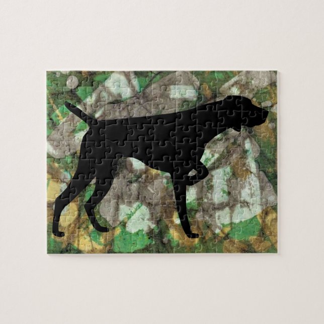 German Shorthaired Pointer Puzzle (Horizontal)