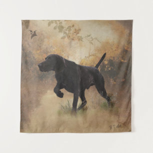 German Shorthaired Pointer ready to hunt Gift Box  Tapestry