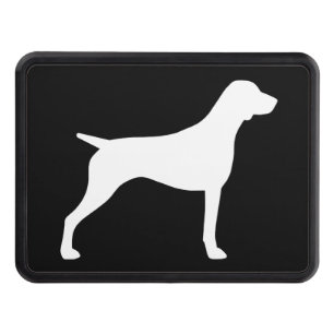 German Shorthaired Pointer Silhouette Trailer Hitch Cover