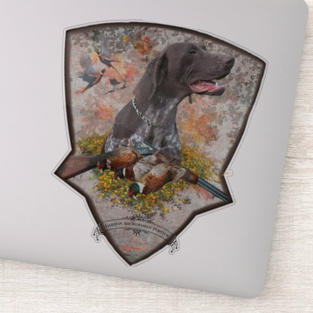 German Shorthaired Pointer    Sticker (Detail)