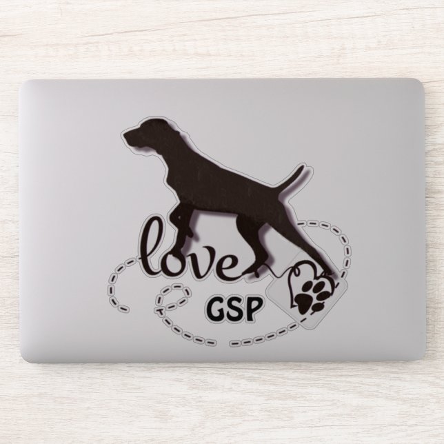 German Shorthaired Pointer    Sticker (Computer)