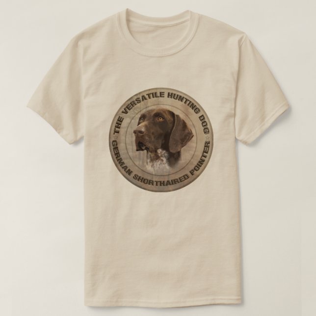 German Shorthaired Pointer  T-Shirt (Design Front)