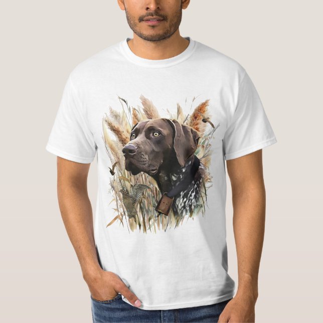 German Shorthaired Pointer  T-Shirt (Front)