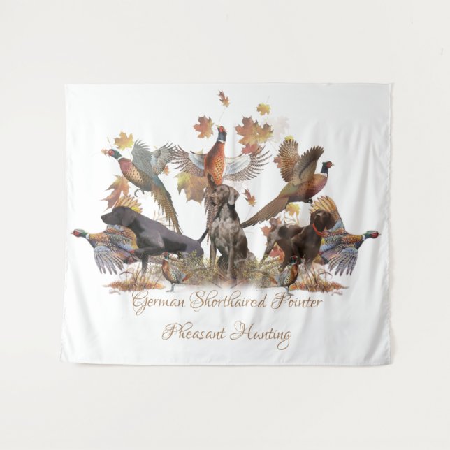German Shorthaired Pointer Tapestry (Front (Horizontal))
