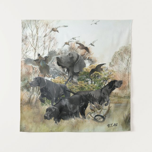 German Shorthaired pointer   Tapestry (Front)