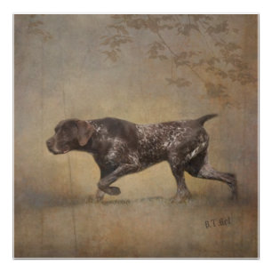 German Shorthaired Pointer Tapestry Poster