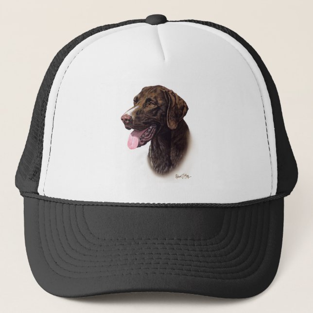 German Shorthaired Pointer Trucker Hat (Front)