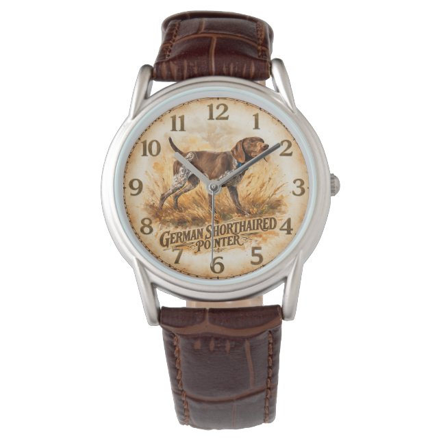 German Shorthaired Pointer Watch (Front)