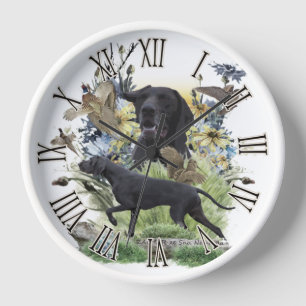 German Shorthaired Pointer, ZACHAR Clock