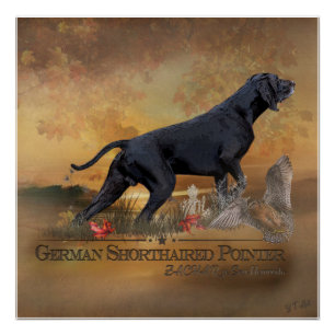 German Shorthaired Pointer, ZACHAR Tapestry Poster