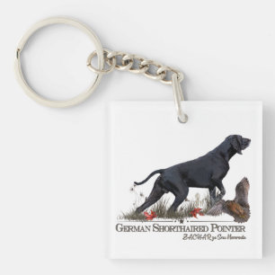German Shorthaired Pointer, ZACHAR Tapestry Poster Keychain
