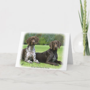 German Shorthaired Pointers 9J37D-09 Card