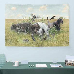 German Shorthaired Pointers  Banner