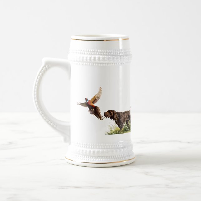 German Shorthaired Pointers  Beer Stein (Left)