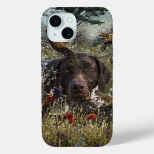 German Shorthaired Pointers  iPhone 15 Case