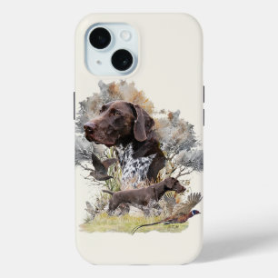 German Shorthaired Pointers  iPhone 15 Case