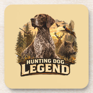 German Shorthaired Pointers Coaster
