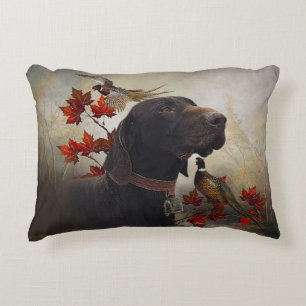German Shorthaired Pointers (GSP) Accent Pillow