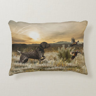 German Shorthaired Pointers (GSP) Accent Pillow