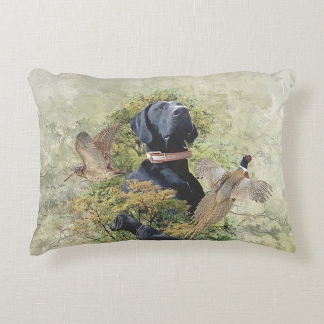 German Shorthaired Pointers (GSP)       Accent Pillow (Front)