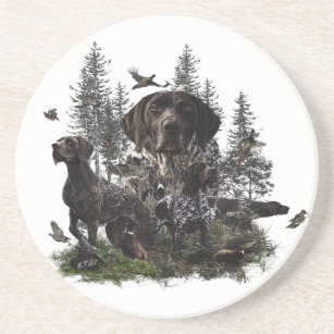 German Shorthaired Pointers (GSP)    Coaster